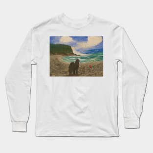 Newfoundland Dog Long Sleeve T-Shirt